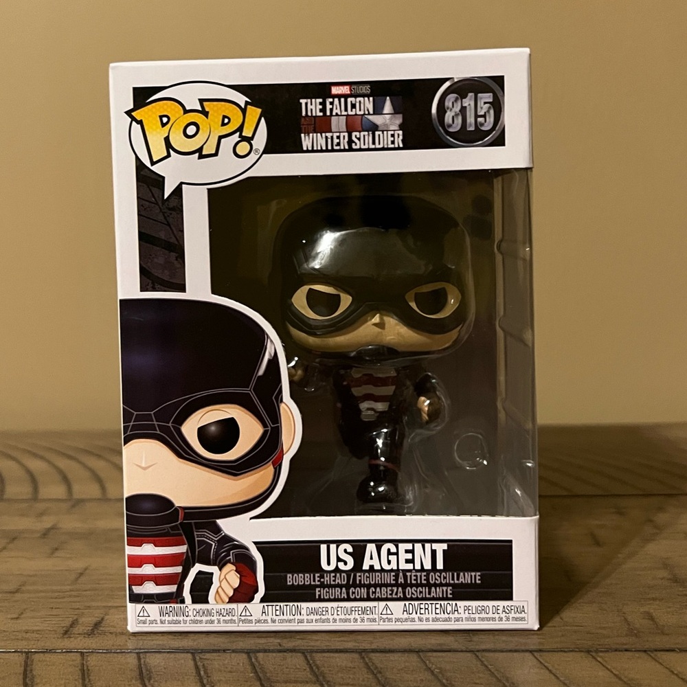 Funko Pop! Marvel: The Falcon and The Winter Soldier - U.S. Agent #815